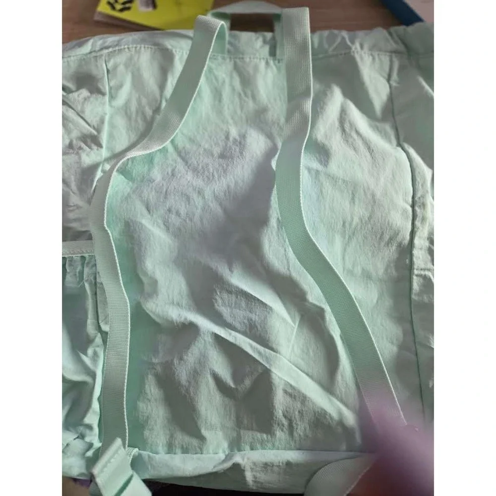 All in Motion Mint Green‎ Lightweight Drawstring Backpack Bag LPJW236895
